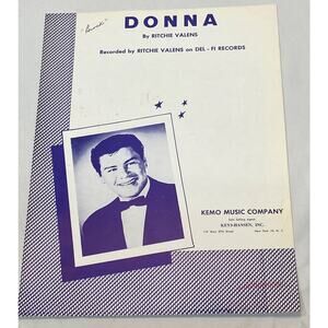 donna valens sheet music 1958